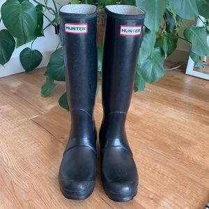 Hunter Original Tall Boots Size 6